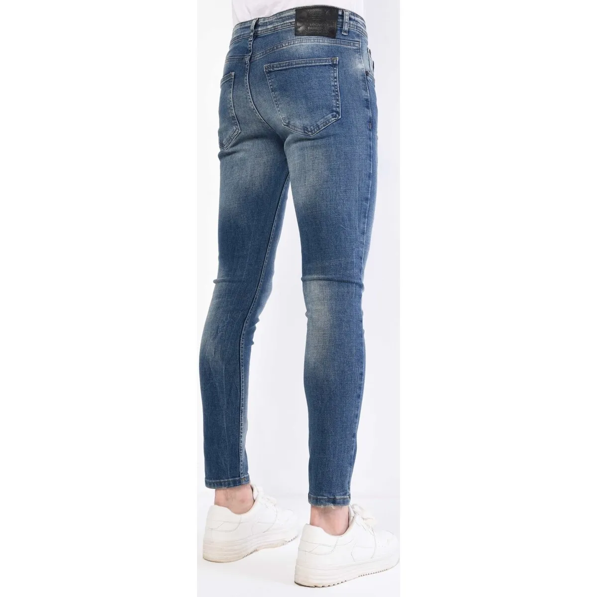 Salpicadura Pintura Denim Jeans