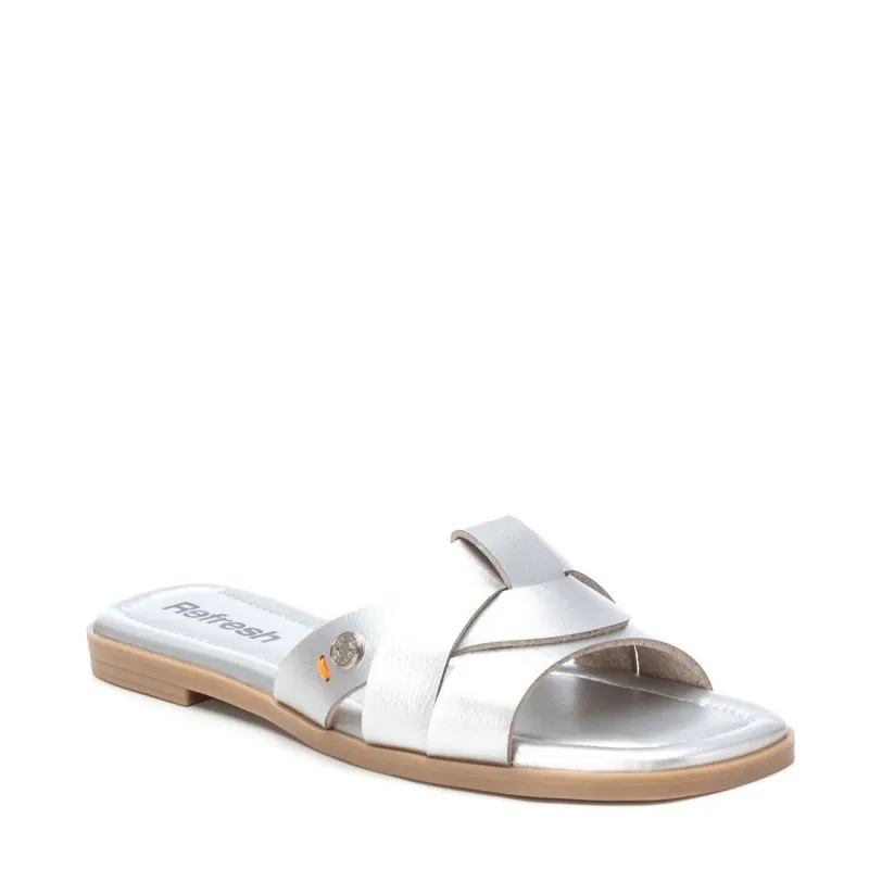 Sandalia de mujer REFRESH 171935 Plata