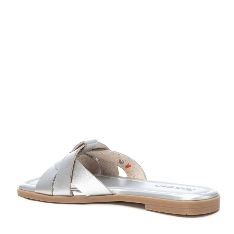 Sandalia de mujer REFRESH 171935 Plata