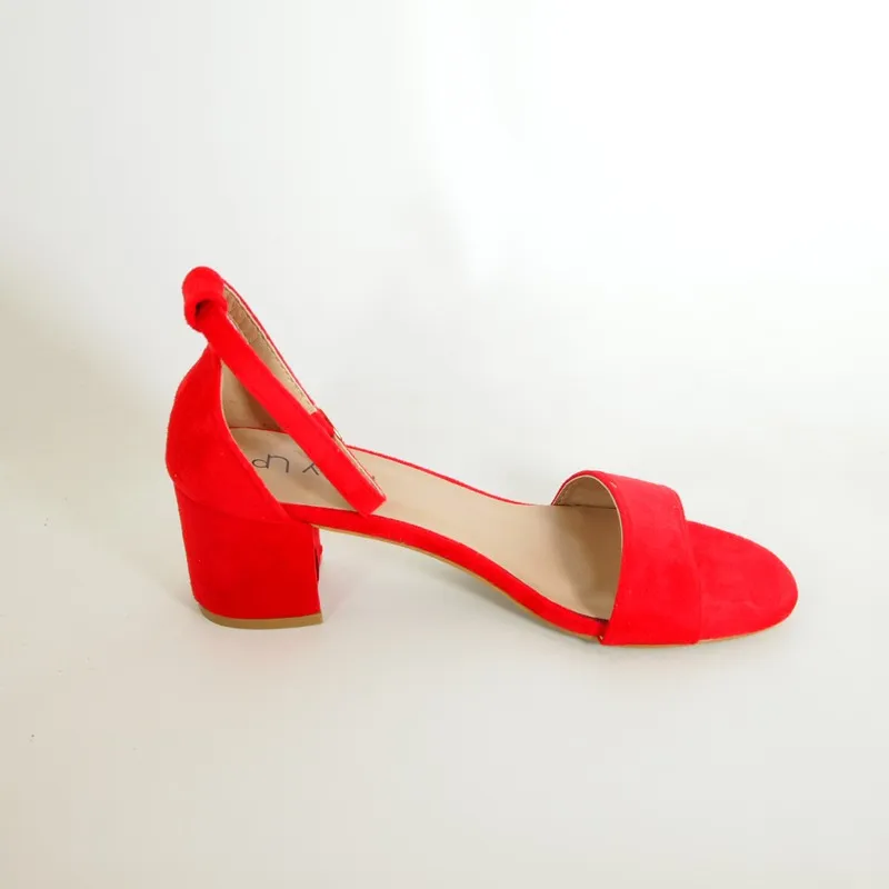 SANDALIAS DE VESTIR FOXY UP 1451789 ROJO