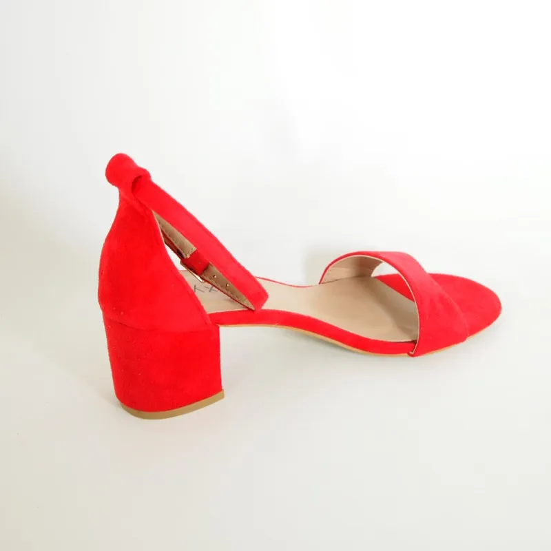 SANDALIAS DE VESTIR FOXY UP 1451789 ROJO