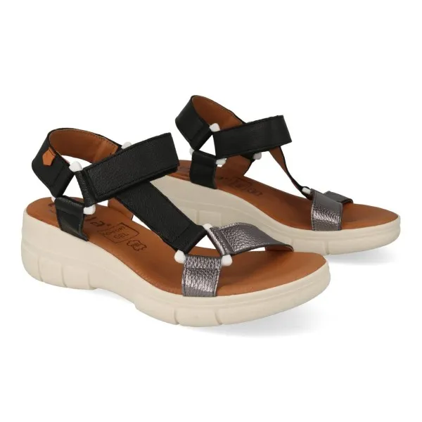 SANDALIAS MUJER OUTLET MOD. OYUKI NEGRO