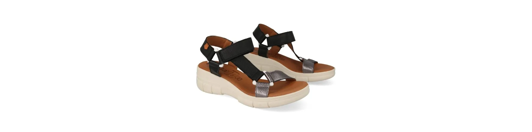 SANDALIAS MUJER OUTLET MOD. OYUKI NEGRO