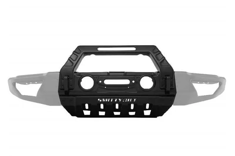 Sección central del parachoques modular delantero con barra parachoques Smittybilt Stryker
