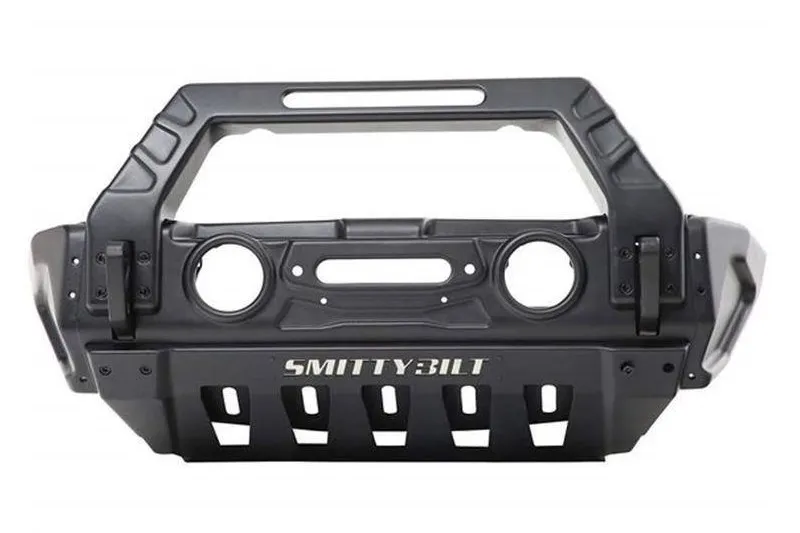 Sección central del parachoques modular delantero con barra parachoques Smittybilt Stryker