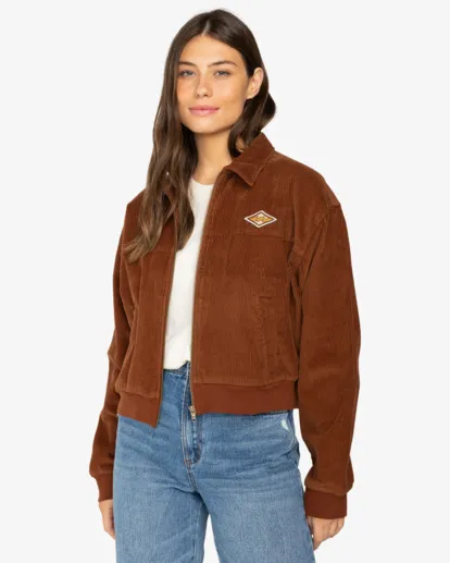 SEE MY GIRL  CHAQUETA BOMBER CON CREMALLERA PARA MUJER