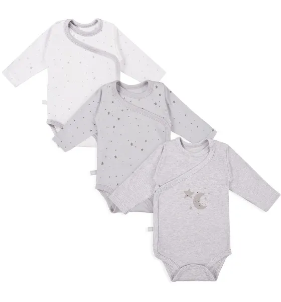 Set de 3 bodies para bebé