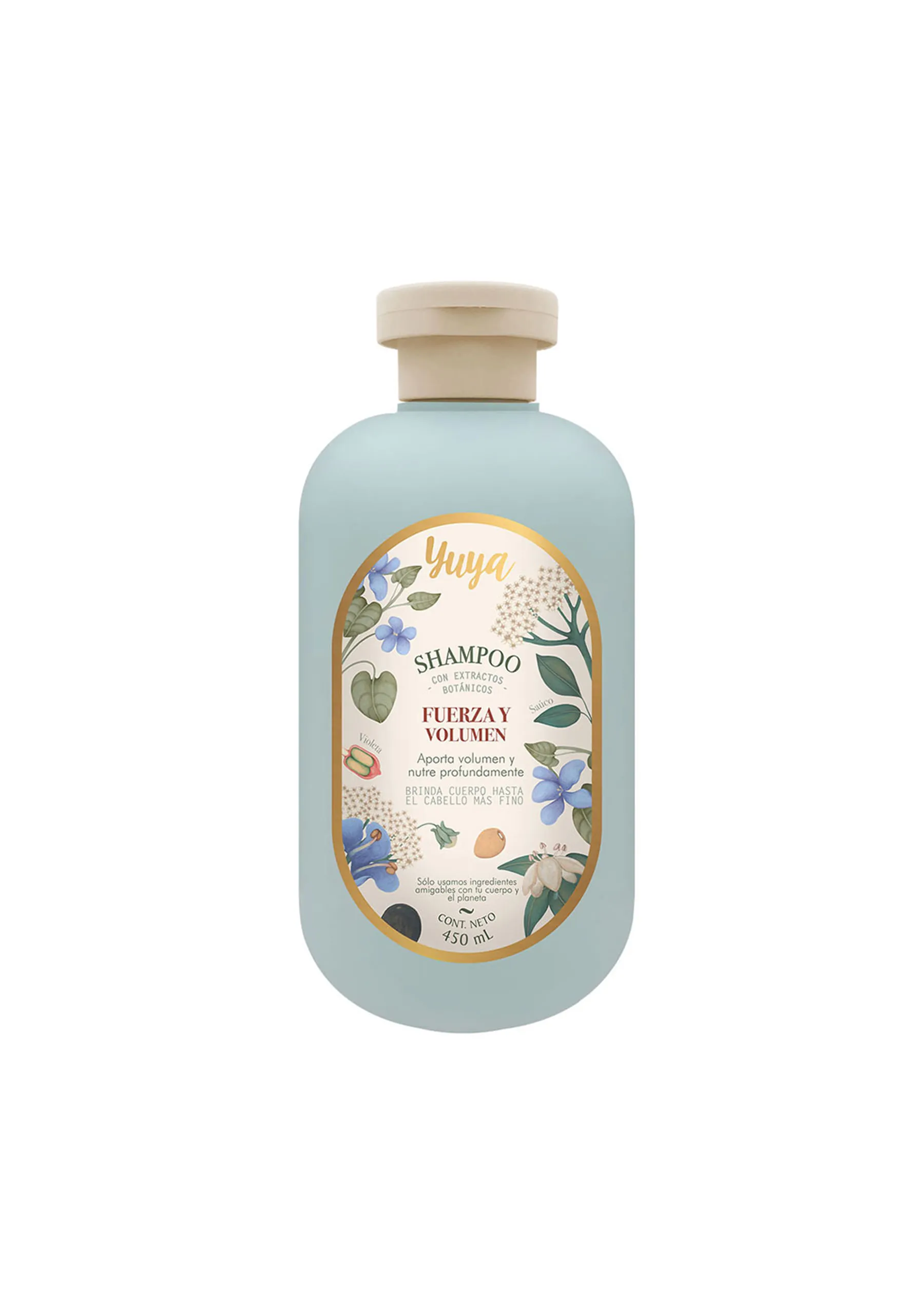 SHAMPOO FUERZA Y VOLUMEN  Y  YUYA BIOTINA Y COLÁGENO PARA MUJER 42661