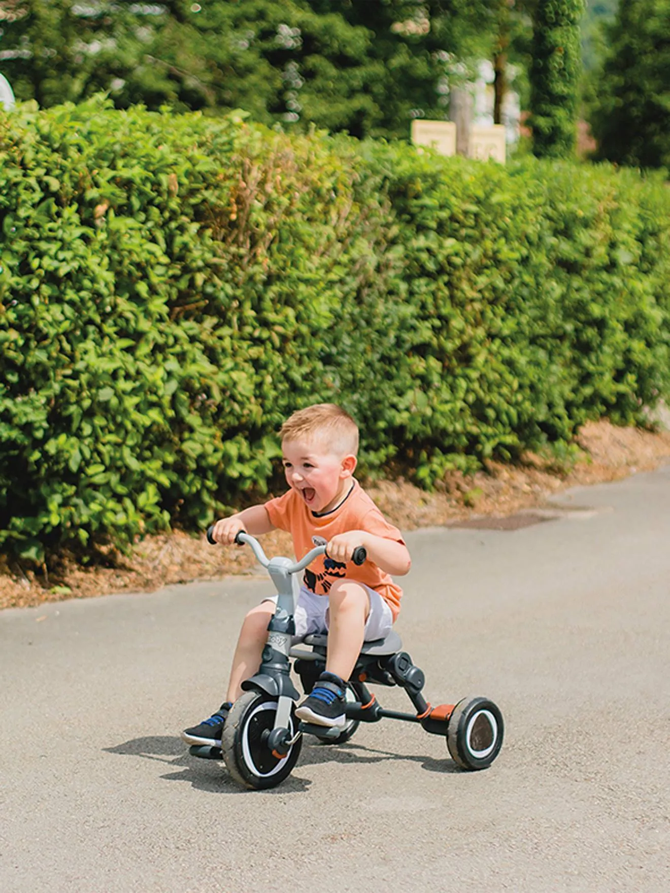 Silla de paseo y triciclo plegable evolutivo Robin Trike SMOBY