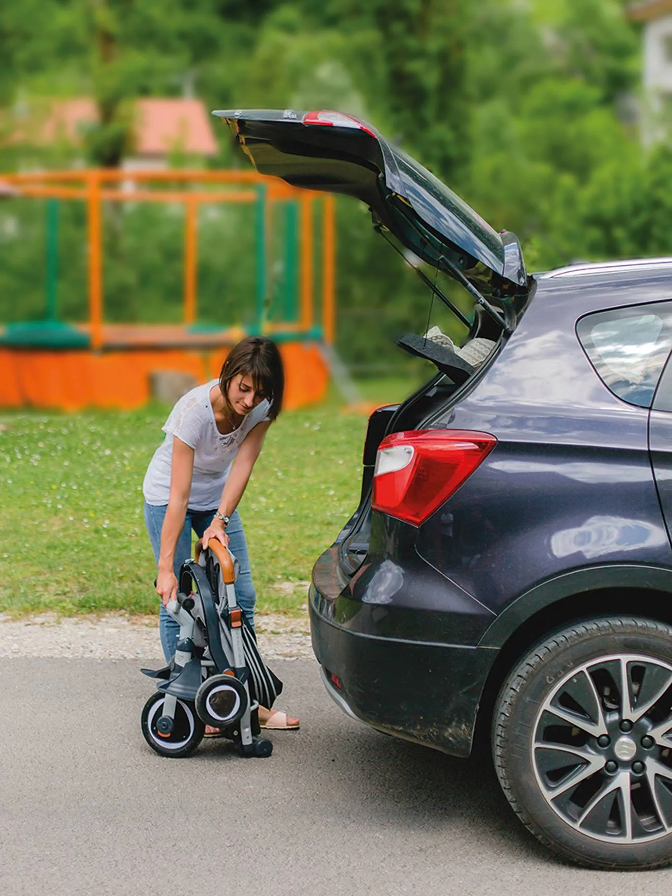 Silla de paseo y triciclo plegable evolutivo Robin Trike SMOBY