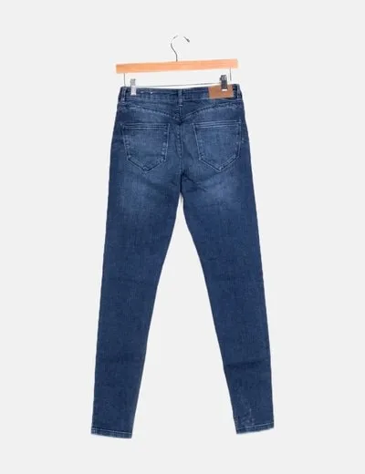 Springfield Jeans skinny azul