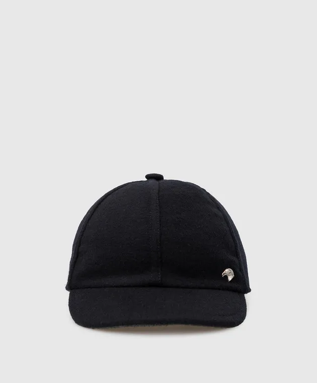 Stefano Ricci Children's cashmere cap with emblem