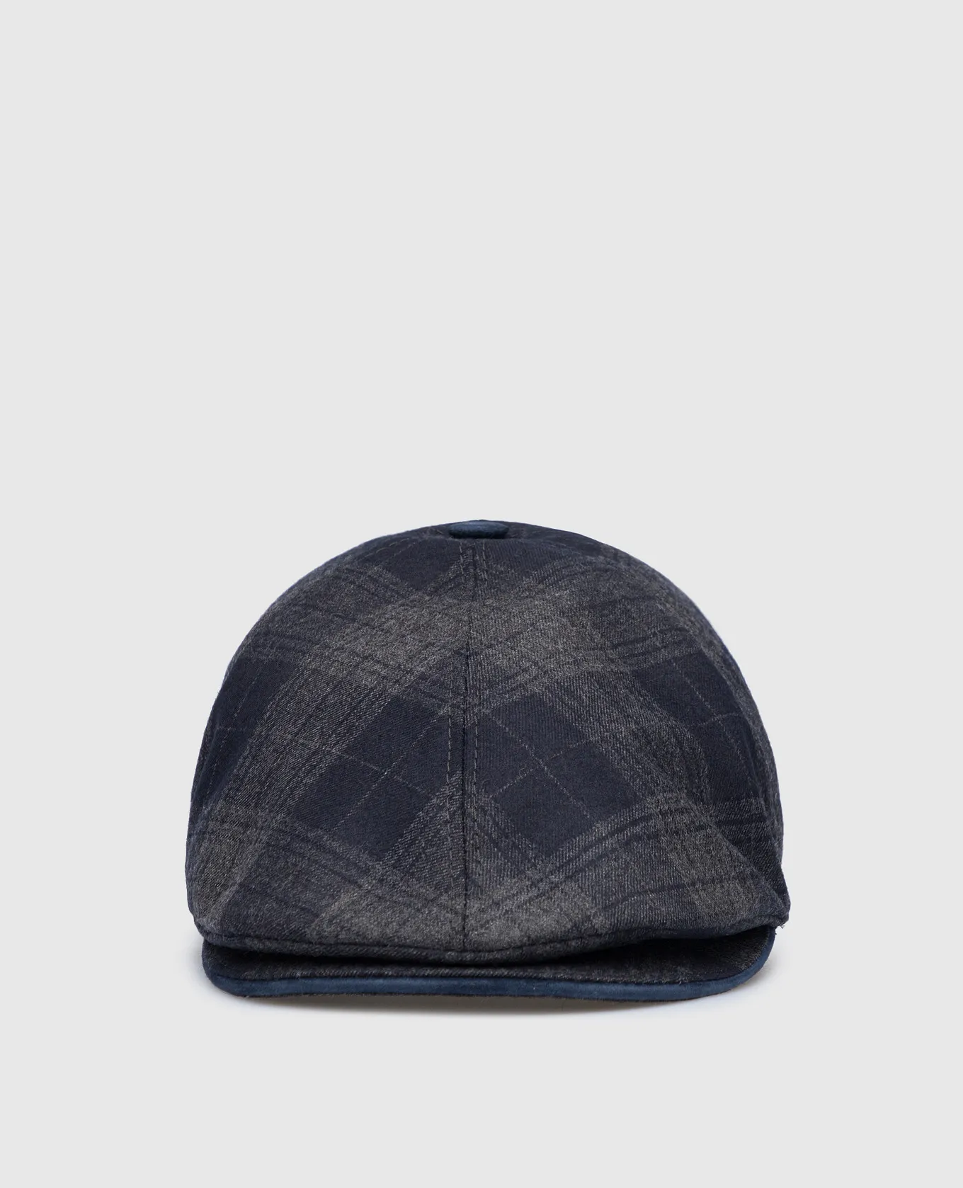 Stefano Ricci Children's plaid wool cap