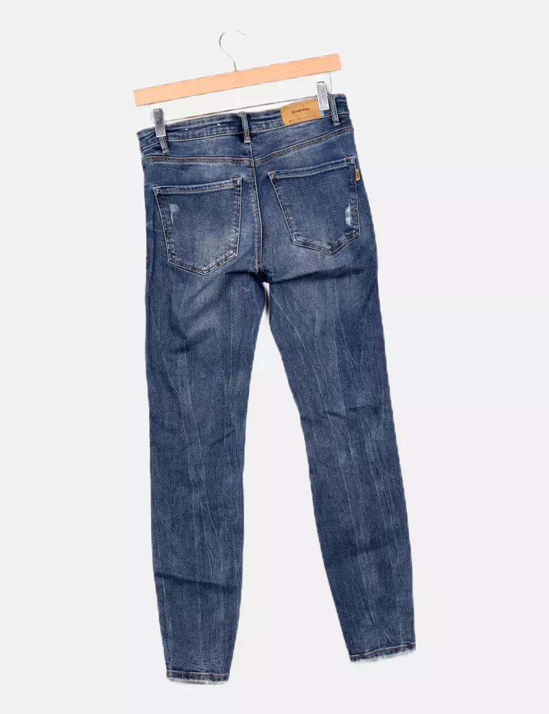 Stradivarius Jeans azul básico