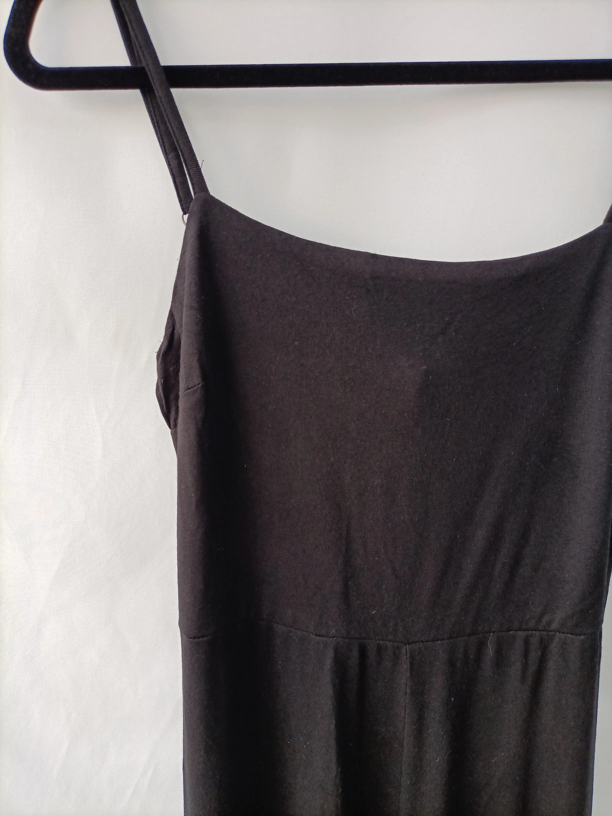 STRADIVARIUS. Mono fluido negro T.l