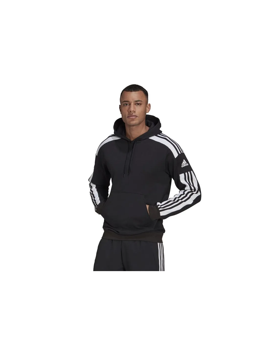 Sudadera de fútbol con capucha adidas Squadra 21 M Black
