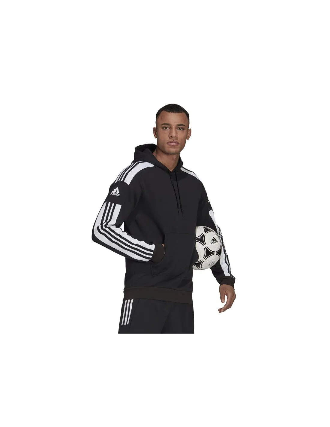 Sudadera de fútbol con capucha adidas Squadra 21 M Black