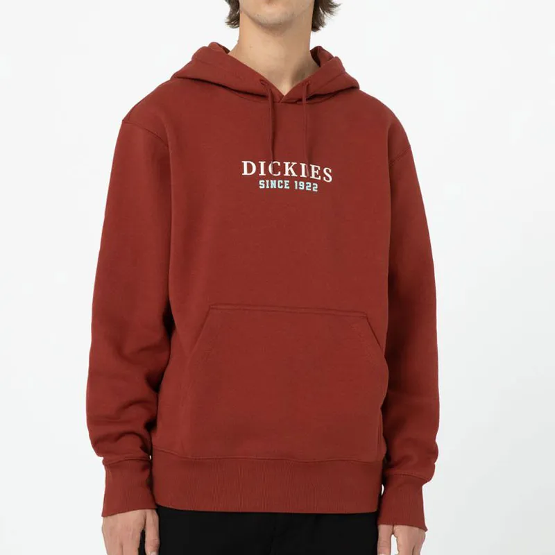 Sudadera Dickies: Park Hoodie (Fired Brick)