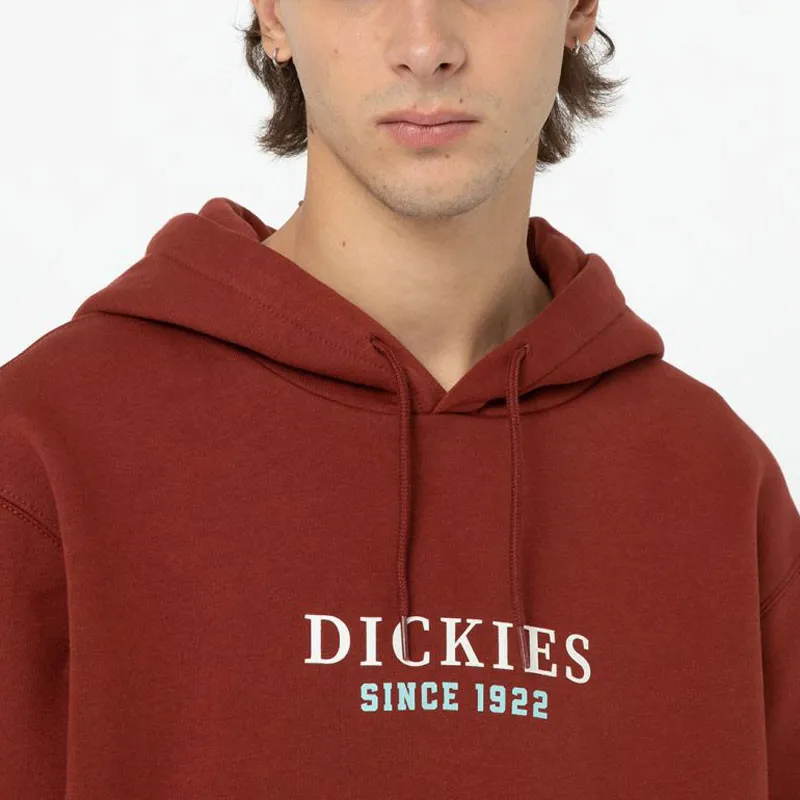 Sudadera Dickies: Park Hoodie (Fired Brick)