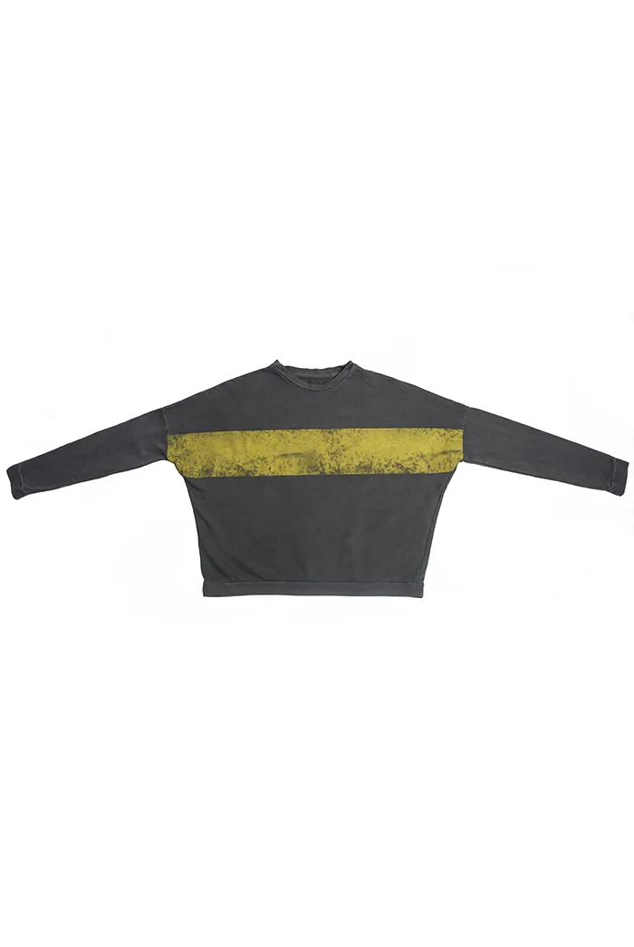 Sudadera Franja Amarilla