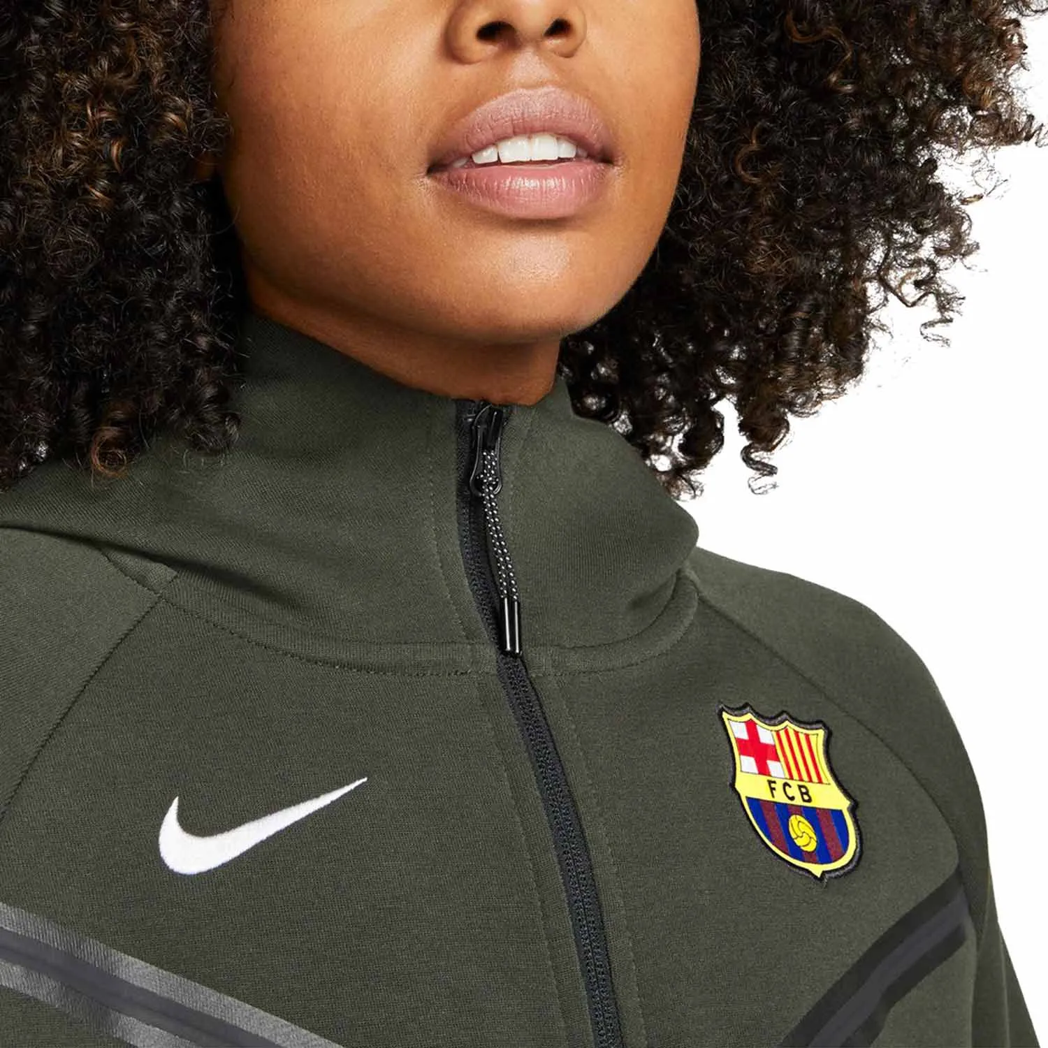 Sudadera Nike Barcelona mujer Tech Fleece Hoodie