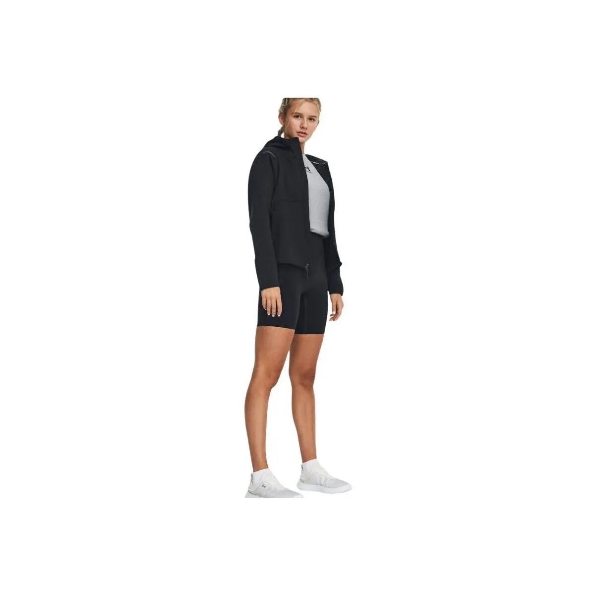 Sudadera Unstoppable Hoodie Mujer White/Black