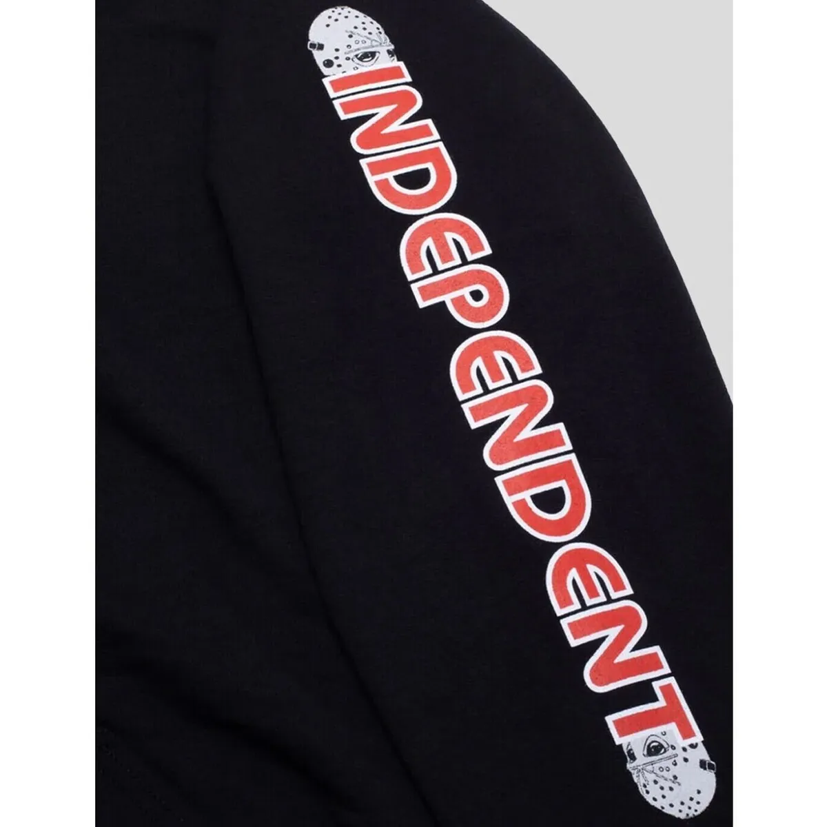 SUDADERA  X INDEPENDENT HALF MASK HOOD  BLACK
