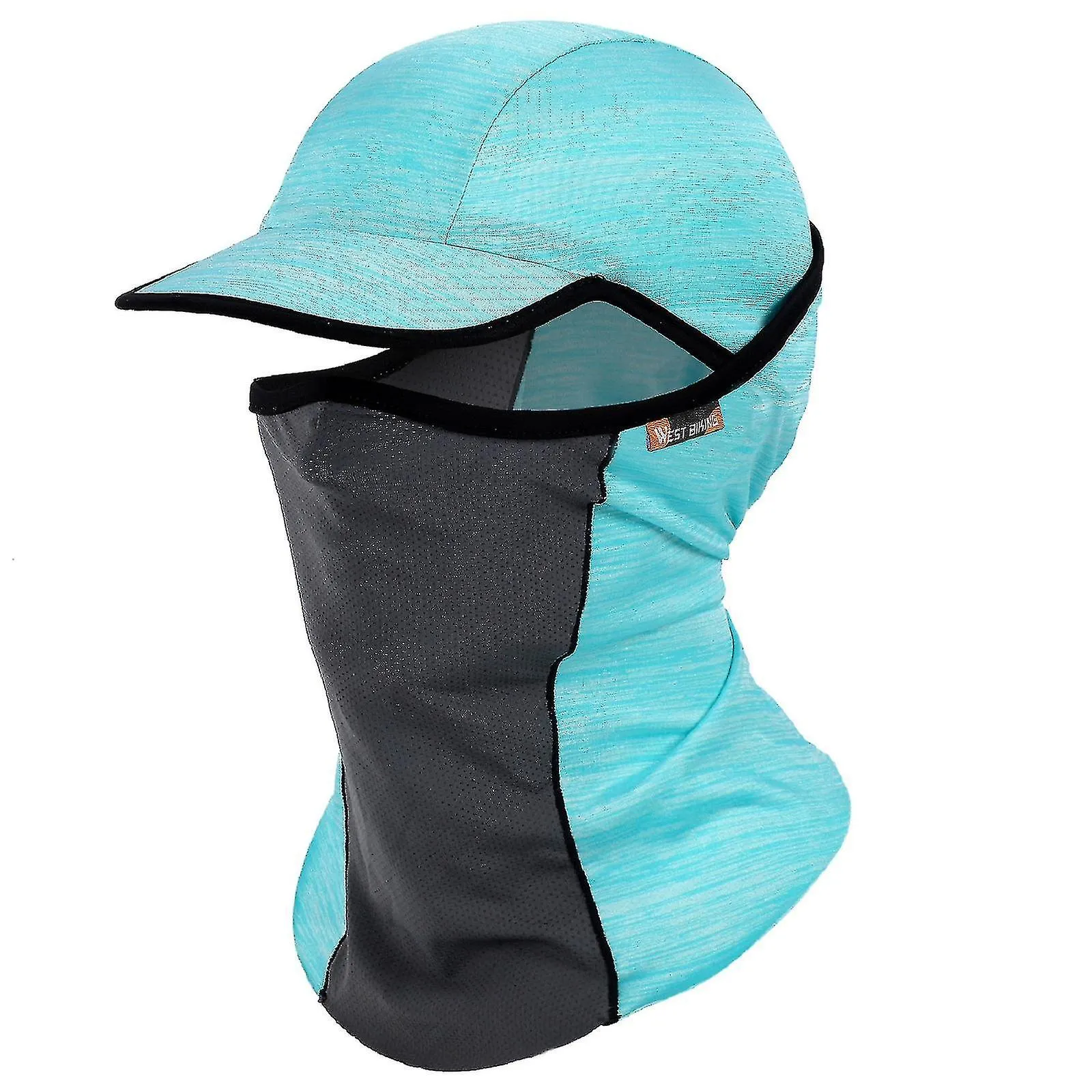 Summer Ice Silk Headgear Full Face Sunscreen Breathable Fishing Cycling Mask