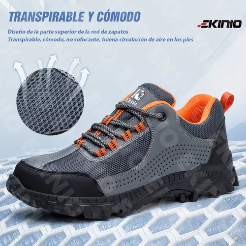 Tenis De Seguridad Zapatos Trabajo Industrial Hombre Ekinio