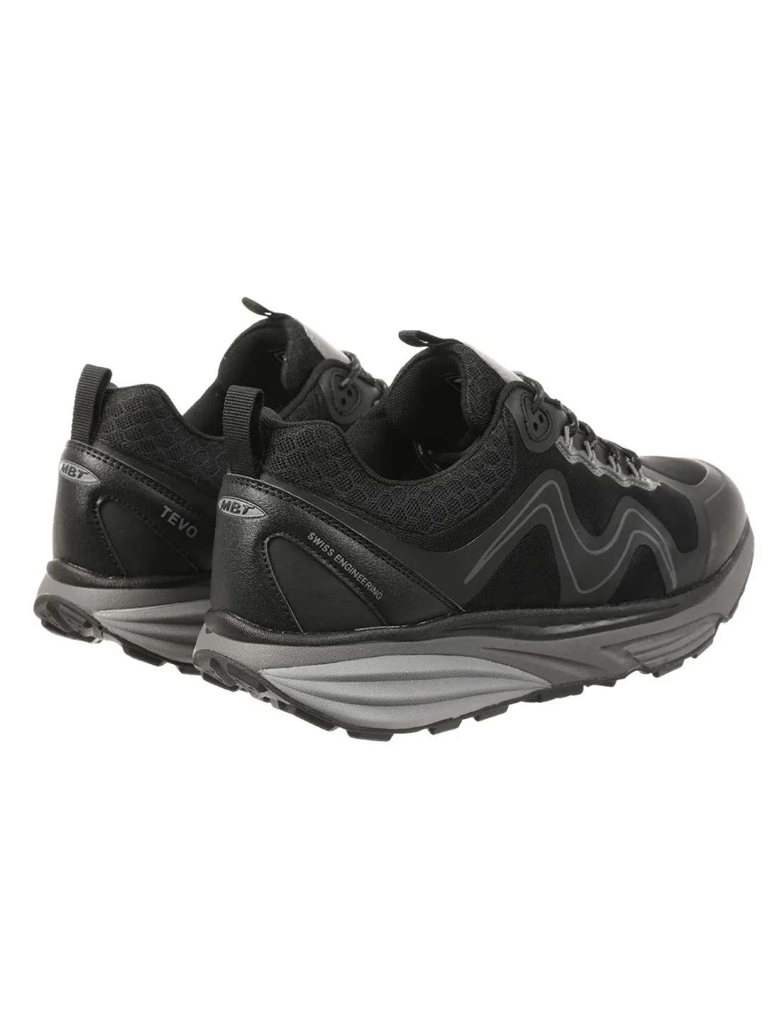 TEVO WP LACE UP BLACK/BLACK