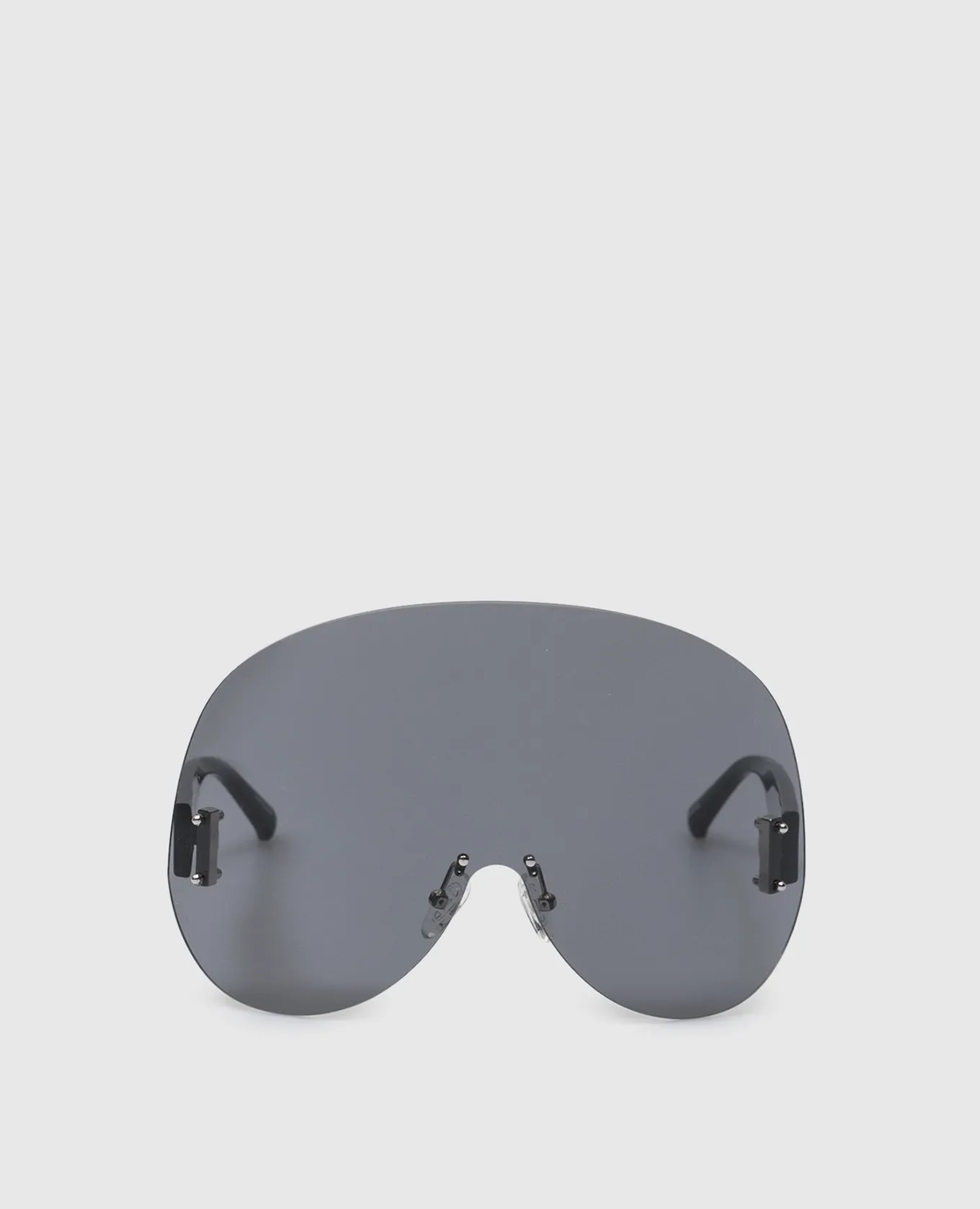 The Attico by Linda Farrow Karl black sunglasses
