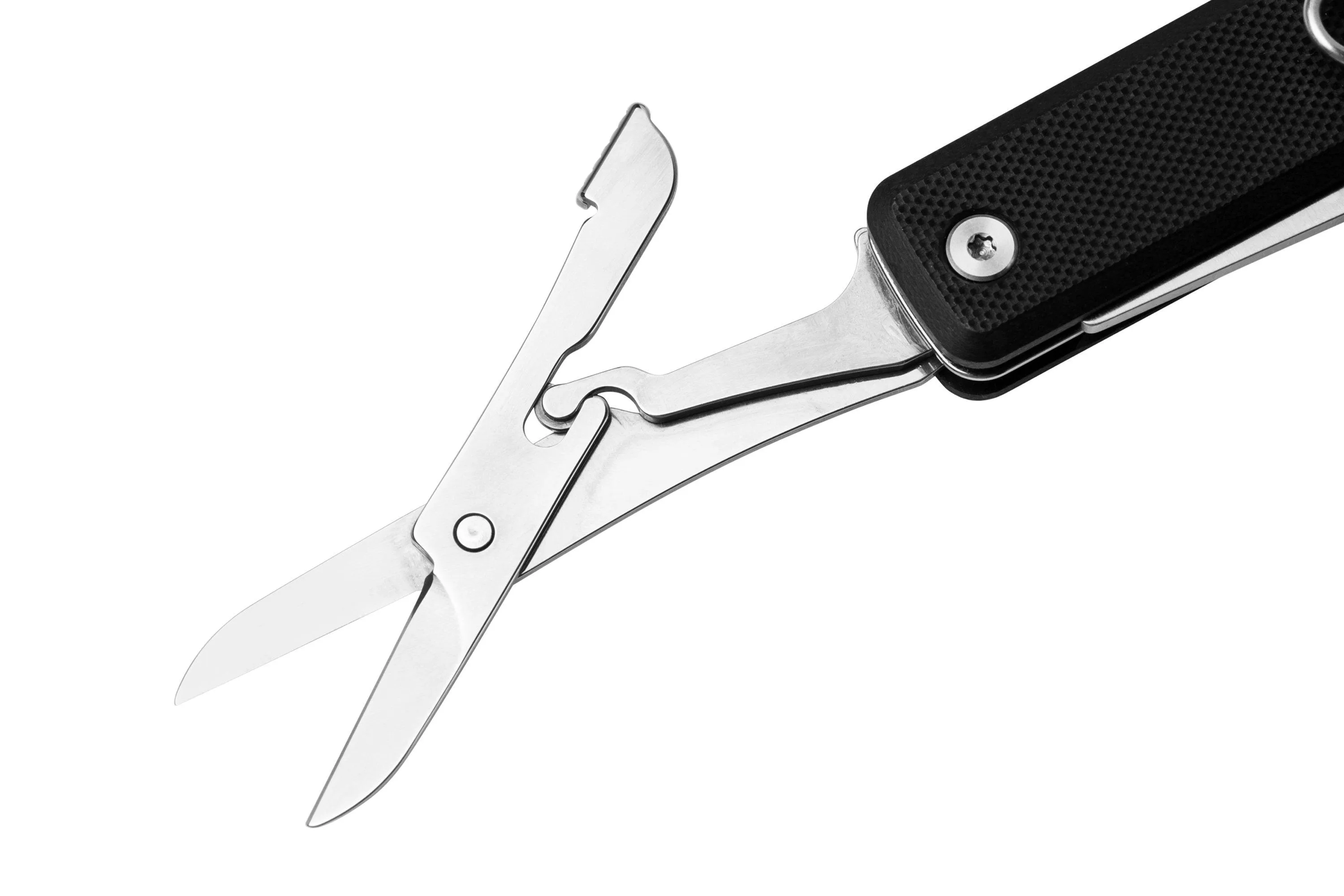 THE JAMES BRAND THE ELLIS SCISSORS SERRATED BLACK G10 STAINLESS KN11910101 NAVAJA