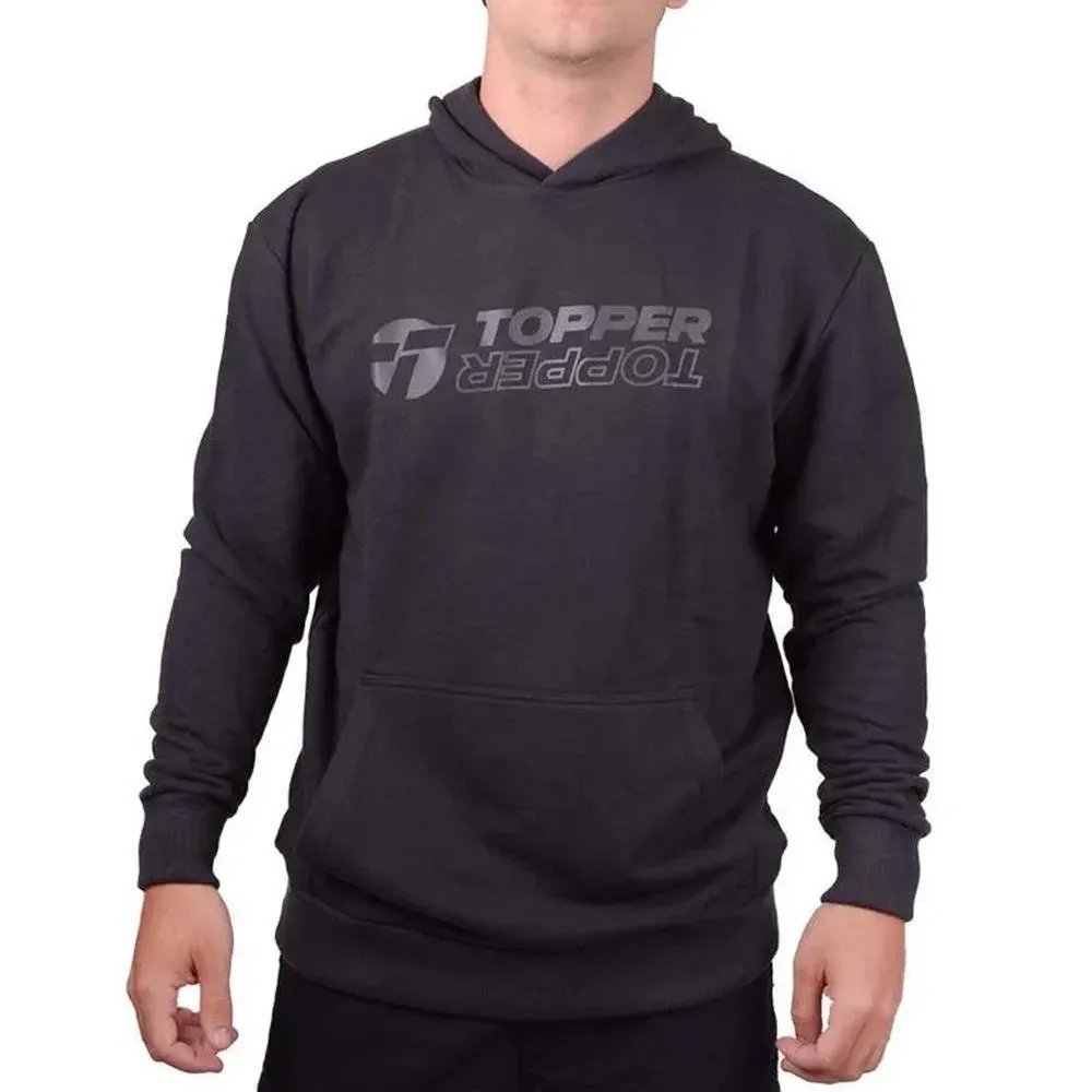 TOPPER BUZO HOMBRE  HOODIE RTC COMFY NEGRO JET