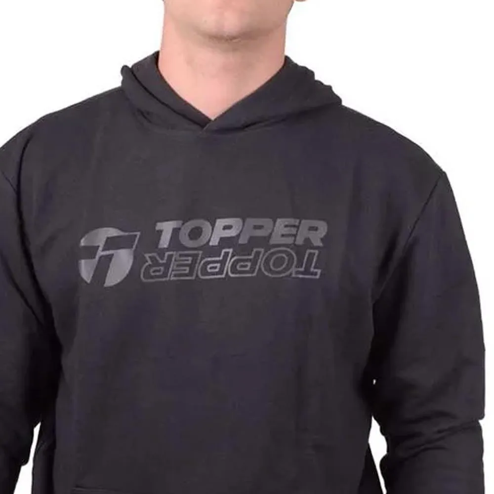 TOPPER BUZO HOMBRE  HOODIE RTC COMFY NEGRO JET