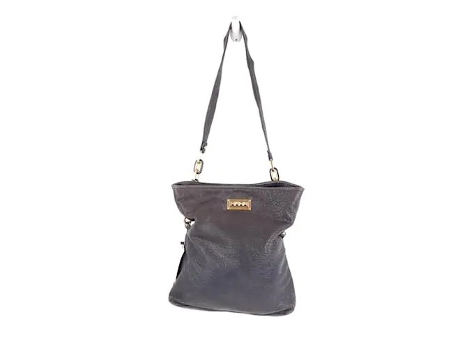 Tory Burch Bolsos de hombro de cuero Negro 