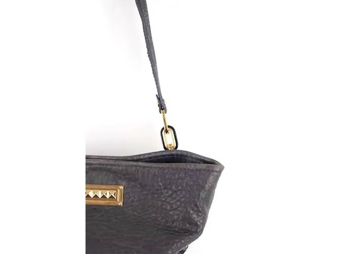 Tory Burch Bolsos de hombro de cuero Negro 
