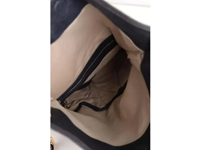 Tory Burch Bolsos de hombro de cuero Negro 