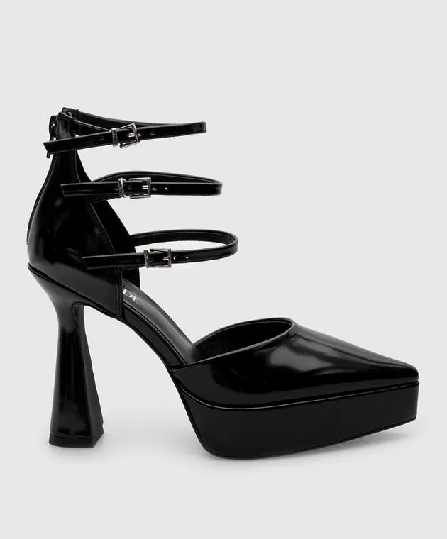 Twinset Actitude Black slingbacks