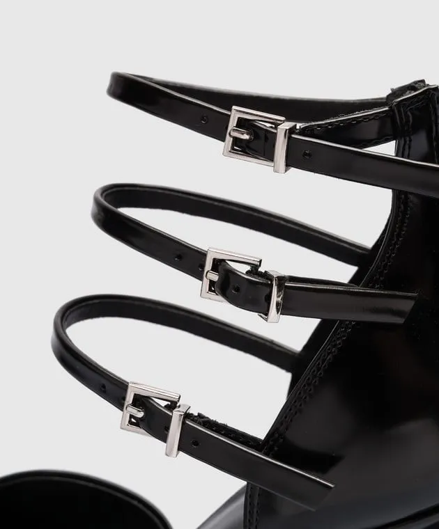 Twinset Actitude Black slingbacks