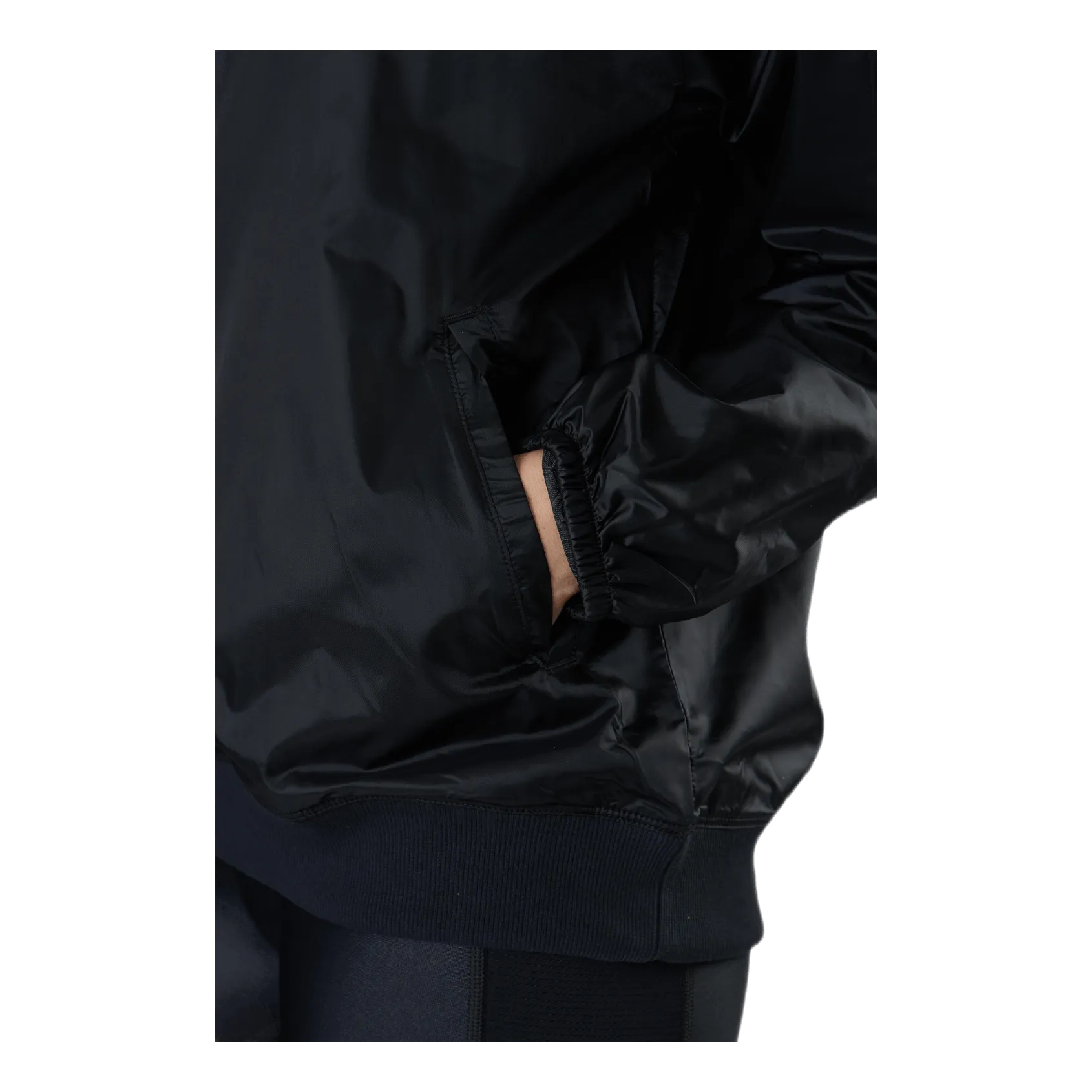 Under Armour Recover Woven Shine Crew Black