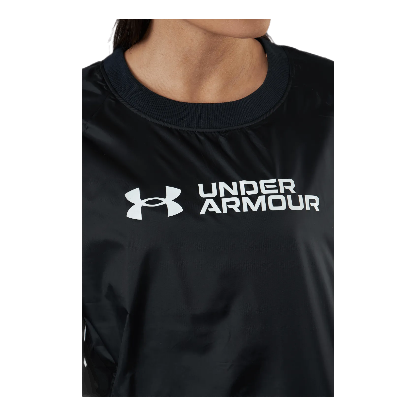 Under Armour Recover Woven Shine Crew Black