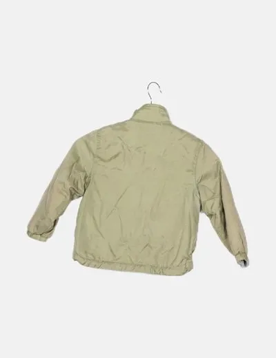 United colors of benetton Abrigo impermeable verde