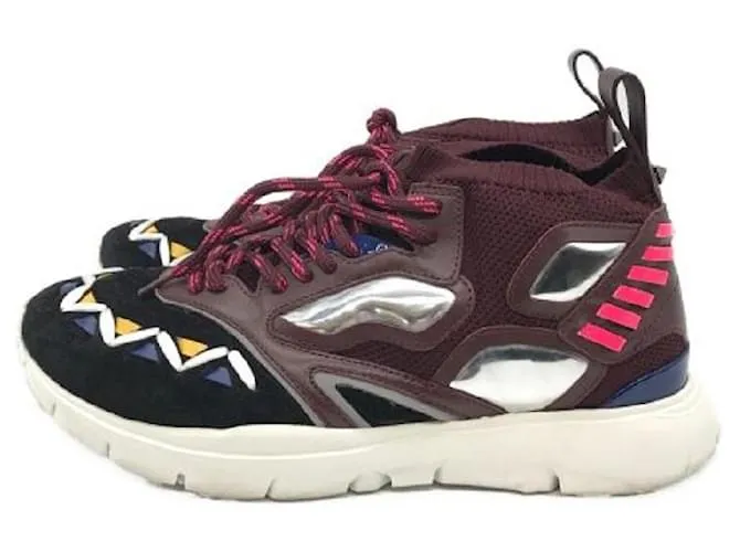 ****VALENTINO GARAVANI Vino Tinto X Negro Héroes Reflex Roja 