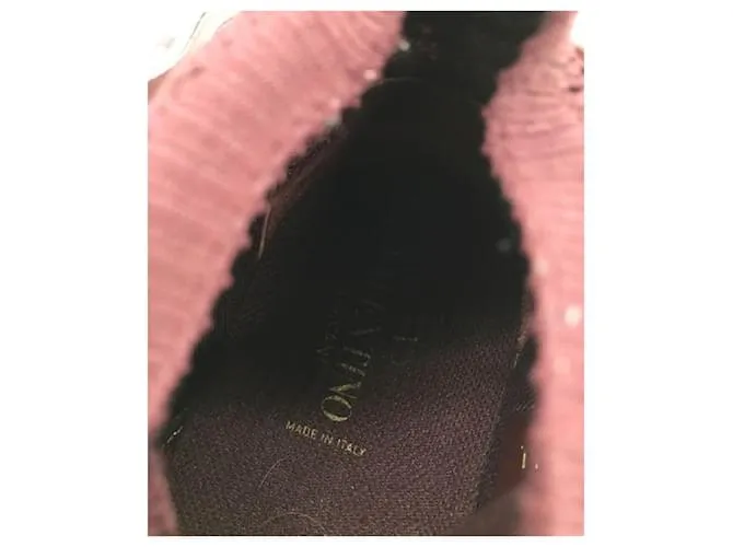 ****VALENTINO GARAVANI Vino Tinto X Negro Héroes Reflex Roja 