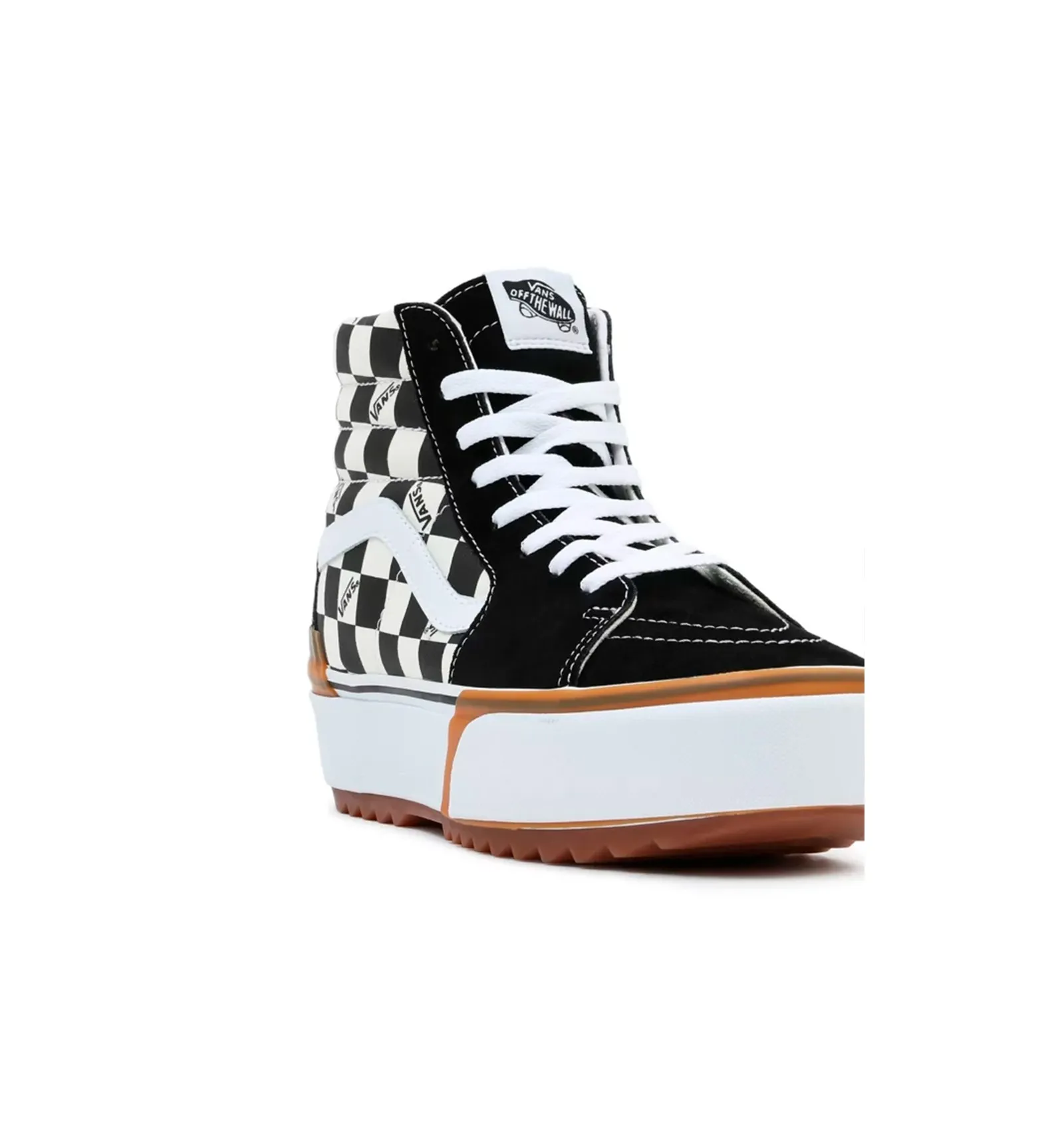 VANS U SK8 STACKED CHECKERBOARD MULTI/TRUE WHITE