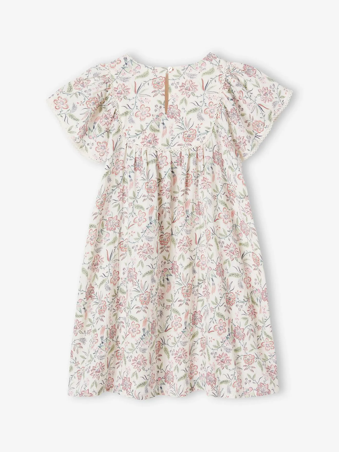 Vestido estampado para niña colección cápsula Día de la Madre