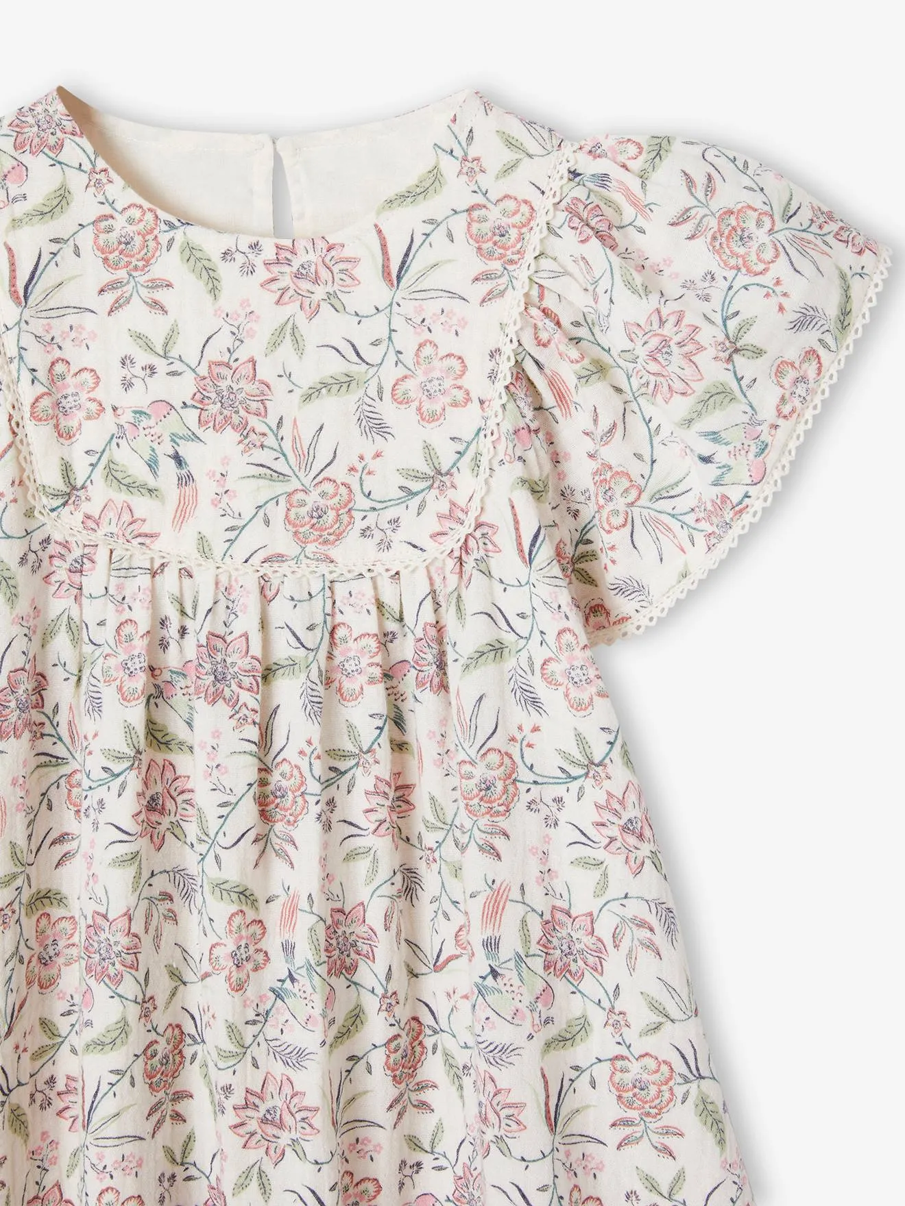 Vestido estampado para niña colección cápsula Día de la Madre