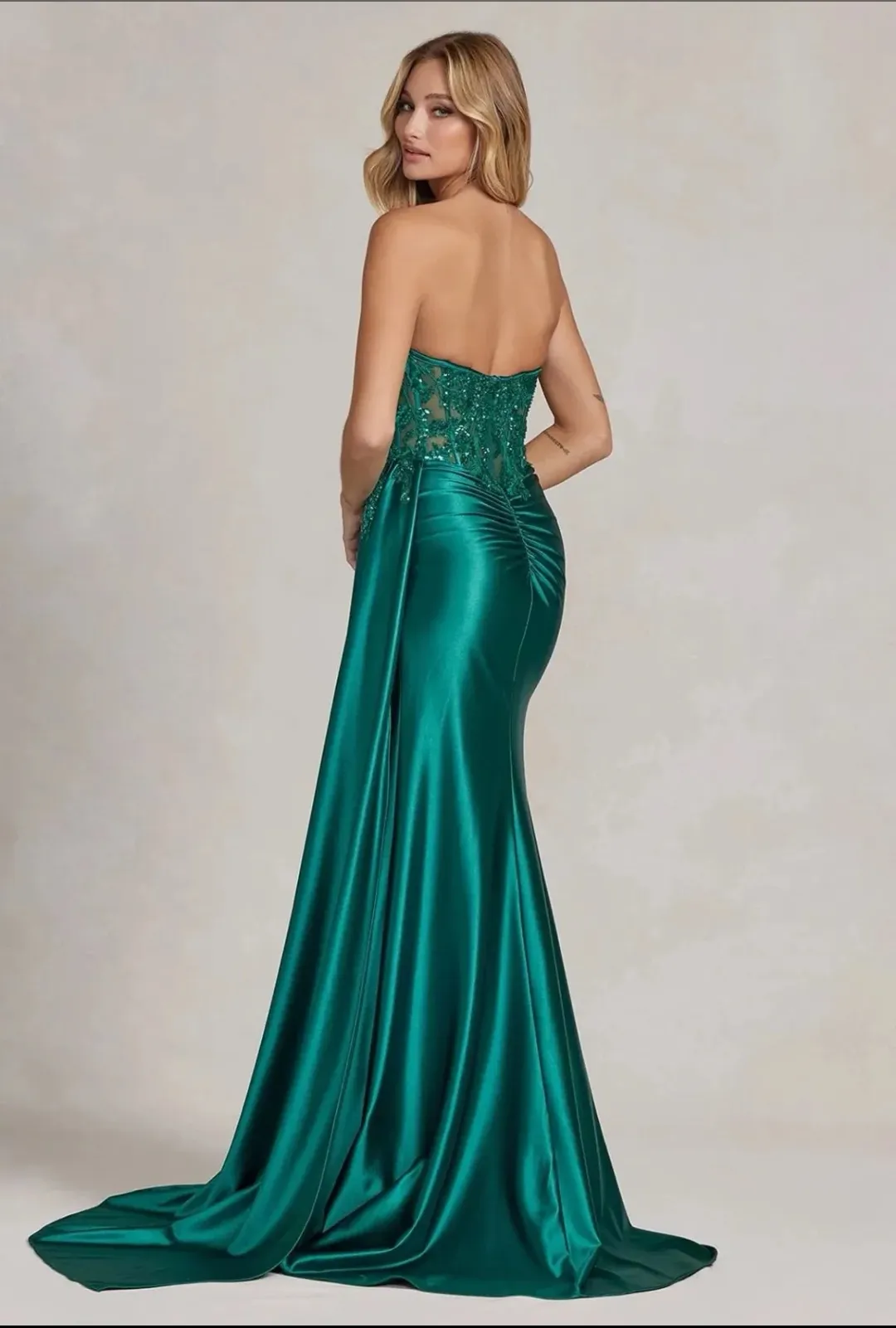 Vestido largo para boda o graduación