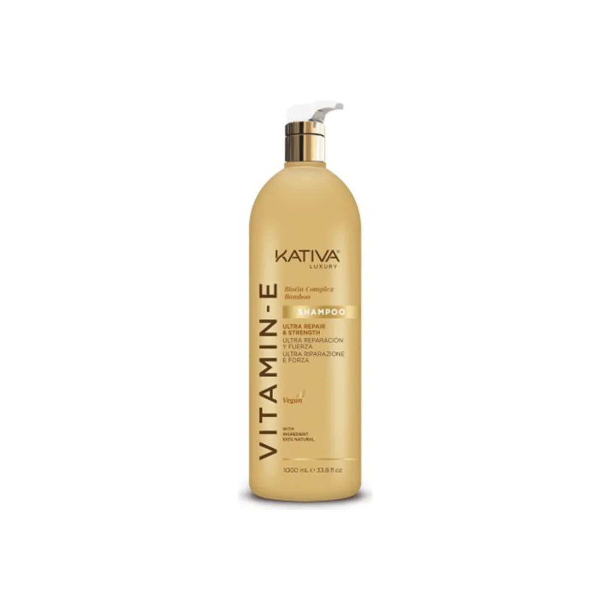 Vitamina E  Biotina & Bamboo Shampoo