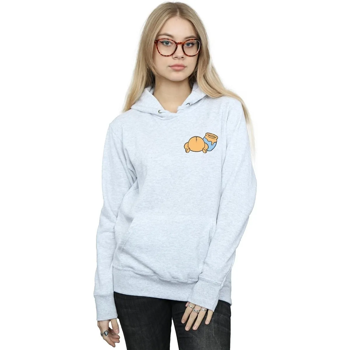 Winnie The Pooh Backside Breast Print